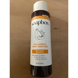 New Soapbox Collagen & Fruit Enzymes Repairing Shampoo 16oz